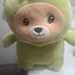 Adorable Green Bear Plush Toy